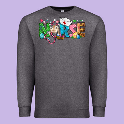 Easter Nurse Premium Sweatshirt Designed By Bundleandbundleshop