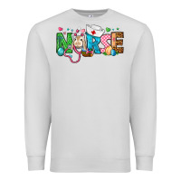 Dove Grey Easter Nurse Premium Sweatshirt - BundleAndBundleShop