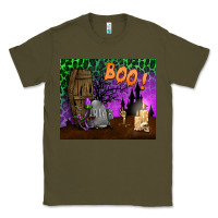 Army Green boo mousepad Classic Tee - BundleAndBundleShop