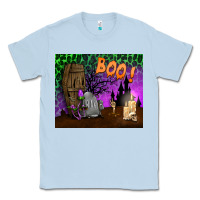 Dusty Blue boo mousepad Classic Tee - BundleAndBundleShop