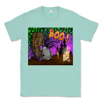 Seafoam boo mousepad Classic Tee - BundleAndBundleShop