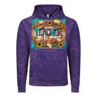 Cloud Purple teacher vibes tumbler Vintage Hoodie - BundleAndBundleShop