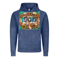 Vintage Denim teacher vibes tumbler Vintage Hoodie - BundleAndBundleShop