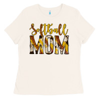Bone softball mom Ladies Tee - Jasminsmagicworld