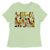 Matcha softball mom Ladies Tee - Jasminsmagicworld