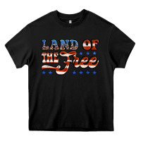 Black land of the free america Heavy Core Tee - Jasminsmagicworld