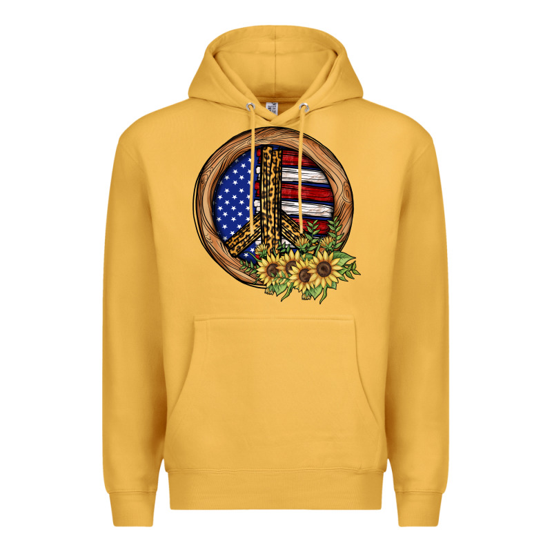 Peace Sign Premium Hoodie by JahusDesignShop | Teevron
