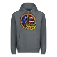 Rock Peace Sign Premium Hoodie - JahusDesignShop