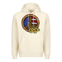 Sandshell Peace Sign Premium Hoodie - JahusDesignShop