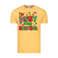 Vintage Mustard too busy being hermosa Vintage Tee - LillyAllenDesigns