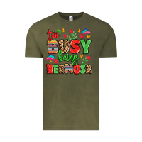 Vintage Olive too busy being hermosa Vintage Tee - LillyAllenDesigns