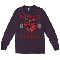 Plum Go Tiger High School Long Sleeve Tee - Bettercallsaul