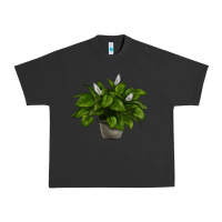 Pigment Black Peace Lily Urban Heavy Tee - LillyAllenDesigns