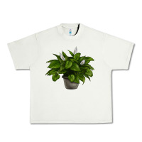 Pistachio Peace Lily Urban Heavy Tee - LillyAllenDesigns