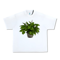 White Peace Lily Urban Heavy Tee - LillyAllenDesigns