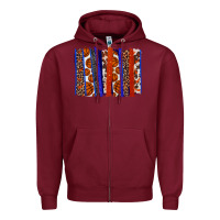 Burgundy Basketball brushstroke Zipper Hoodie - HowdyJamesFarm