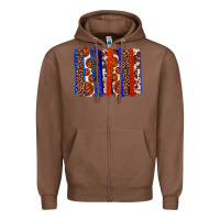 Chestnut Basketball brushstroke Zipper Hoodie - HowdyJamesFarm