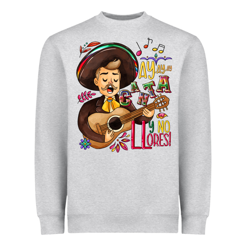 Ay, Ay, Ay Canta Y No Llores! Heavyweight Sweatshirt by NancyCooperArtShop | Teevron