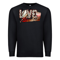 Black love baseball Premium Sweatshirt - FaDigitalArtStudio