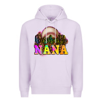 Lilac baseball nana Premium Hoodie - OliviaCreatesArt