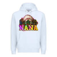 White baseball nana Premium Hoodie - OliviaCreatesArt
