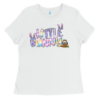 White easter little bunny Ladies Tee - Jasminsmagicworld