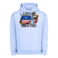Pigment Grape Ice land of the free Urban Hoodie - CowhideDigitalArt