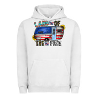 Pigment Lunar Rock land of the free Urban Hoodie - CowhideDigitalArt