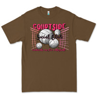Cacao volleyball mom Premium Tee - MaliasSmallBusiness