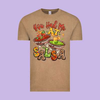 You Had Me At Salsa Vintage Tee Designed By Lillyallendesigns