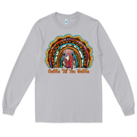 Moon Dust gobble till you wobble thanksgiving rainbow Long Sleeve Tee - RanaPortraitStore