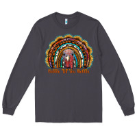 Smoke gobble till you wobble thanksgiving rainbow Long Sleeve Tee - RanaPortraitStore
