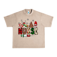 Nurse Christmas Urban Heavy Tee | Teevron