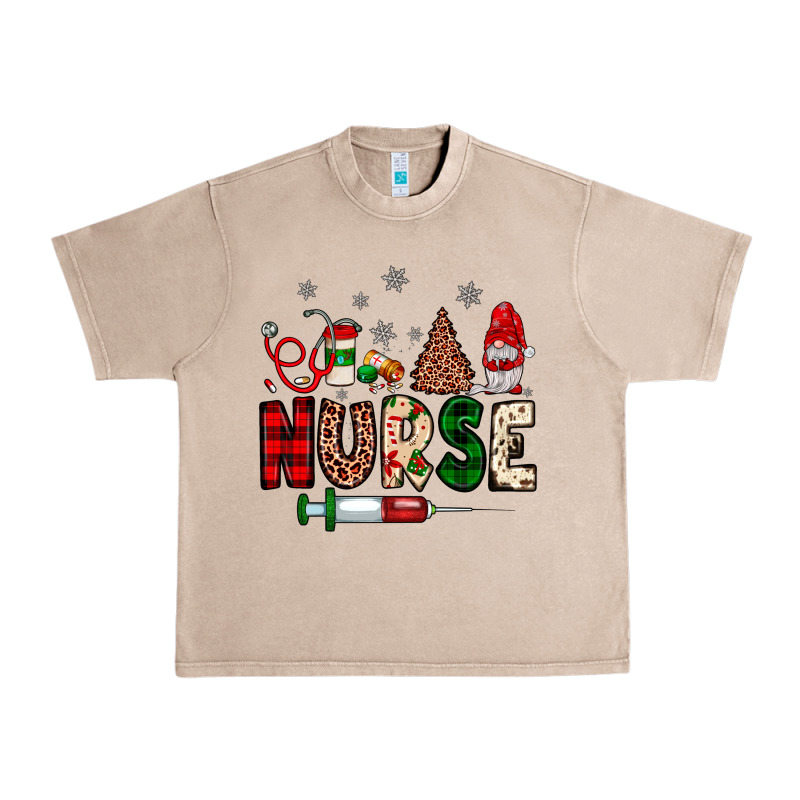 Nurse Christmas Urban Heavy Tee by JahusDesignShop | Teevron