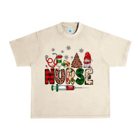 Sandshell nurse Christmas Urban Heavy Tee - JahusDesignShop