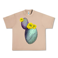 Burro Opunthia Santa Rita Cactus Urban Heavy Tee - LillyAllenDesigns