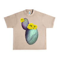 French Oak Opunthia Santa Rita Cactus Urban Heavy Tee - LillyAllenDesigns
