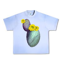 Grape Ice Opunthia Santa Rita Cactus Urban Heavy Tee - LillyAllenDesigns