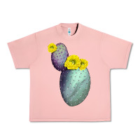 Salmon Opunthia Santa Rita Cactus Urban Heavy Tee - LillyAllenDesigns