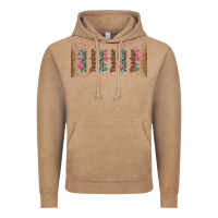 Vintage Coffee teacher gemstone and pink flower libbey glass Vintage Hoodie - BundleAndBundleShop