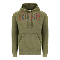 Vintage Olive teacher gemstone and pink flower libbey glass Vintage Hoodie - BundleAndBundleShop