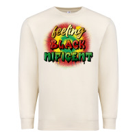 Sandshell feeling blacknificent Premium Sweatshirt - FaDigitalArtStudio