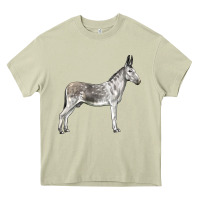 Mossy Andalusian Donkey Heavy Core Tee - LillyAllenDesigns