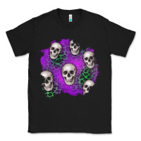 Black halloween patch 2 Classic Tee - BundleAndBundleShop