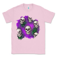 Bubblegum Pink halloween patch 2 Classic Tee - BundleAndBundleShop