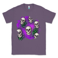 Lavender halloween patch 2 Classic Tee - BundleAndBundleShop
