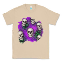 Mushroom halloween patch 2 Classic Tee - BundleAndBundleShop