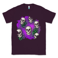 Plum halloween patch 2 Classic Tee - BundleAndBundleShop