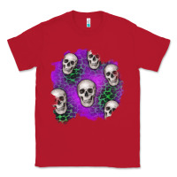 Red halloween patch 2 Classic Tee - BundleAndBundleShop