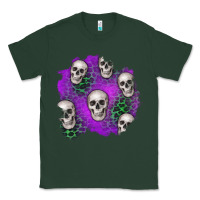 Sports Green halloween patch 2 Classic Tee - BundleAndBundleShop